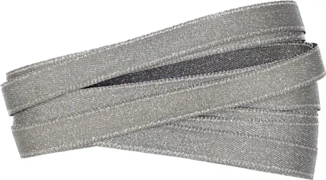 Stuha saténová STARDUST granitová 10mm x 2m (5,- Kč/m)