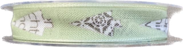 Stuha vánoční GREEN TREES 15mm x 20m (2,50 Kč/m)