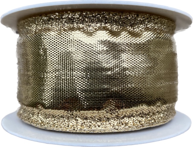 Stuha OUTDOOR WATERPROOF CELEBRATION GOLD  40mm x 8m ( 11,- Kč/m)