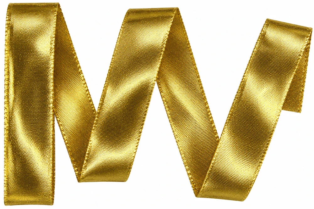 Stuha lurexová zlatá CELEBRATION GOLD 25mm x 3m (6,-Kč/m)