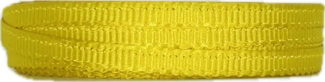 Stuha rypsová ELEGANCE YELLOW žlutá 6mm x 6m (3,50 Kč/m) 