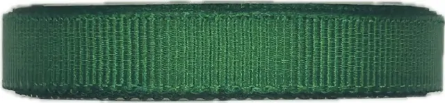 Stuha rypsová ELEGANCE DARK GREEN tmavě zelená 15mm x 4m (5,- Kč/m)