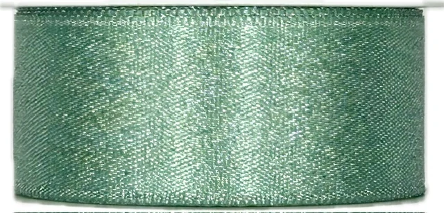 Stuha saténová STARDUST SHARK BLUE modrá 25mm x 2m (12,-Kč/m)