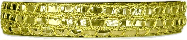 Stuha vysekávaná GOLD PEARL 5mm x 20m (5,-Kč/m)