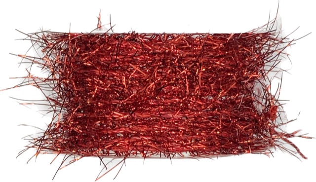 Christmas Sparkle Red – Vánoční kroucený dekorační provázek  červený Boa effect 4m 