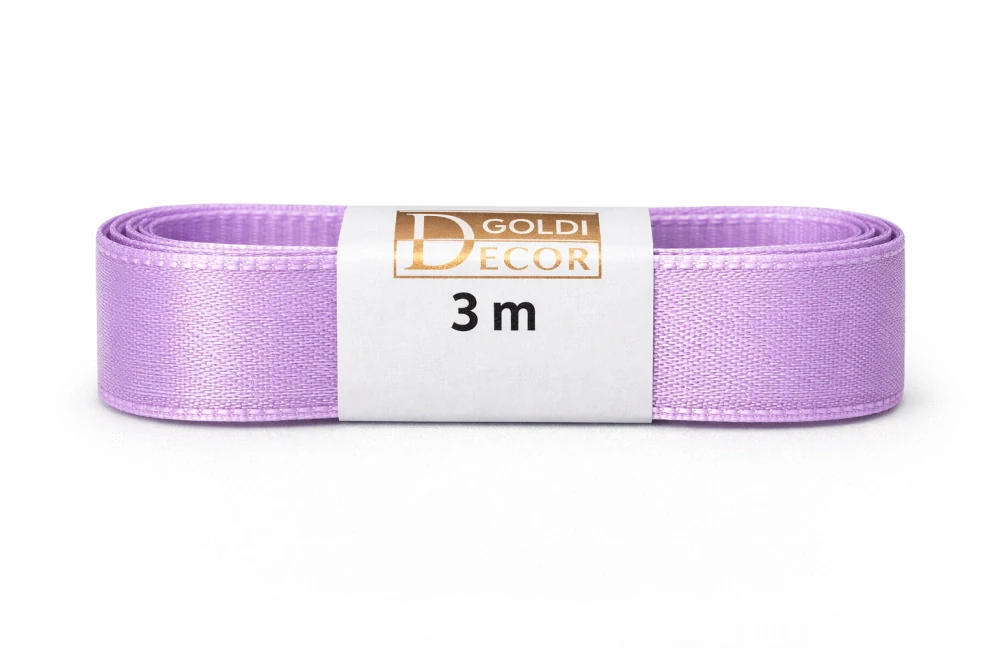 Stuha taftová LILAC WHISPER lila 15mm x 3m (5,-Kč/m)
