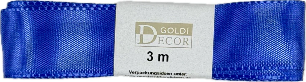 Stuha taftová Royal Blue sytě modrá 25mmx3m (7,-Kč/m)