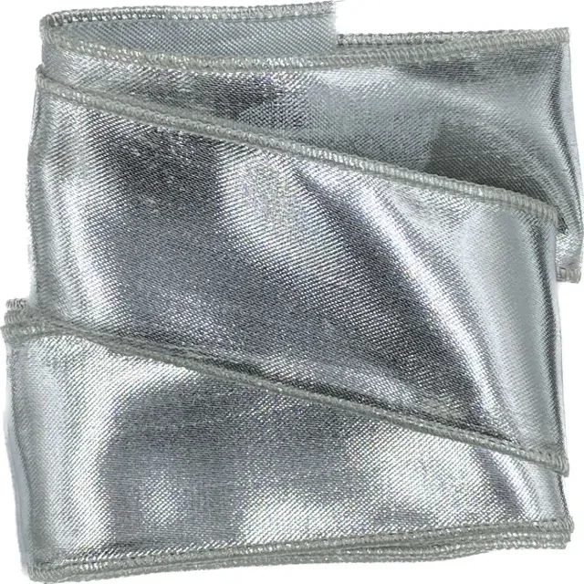Stuha stříbrná SILVERLIGHT široká 55mm x 2m (14,-Kč/m)
