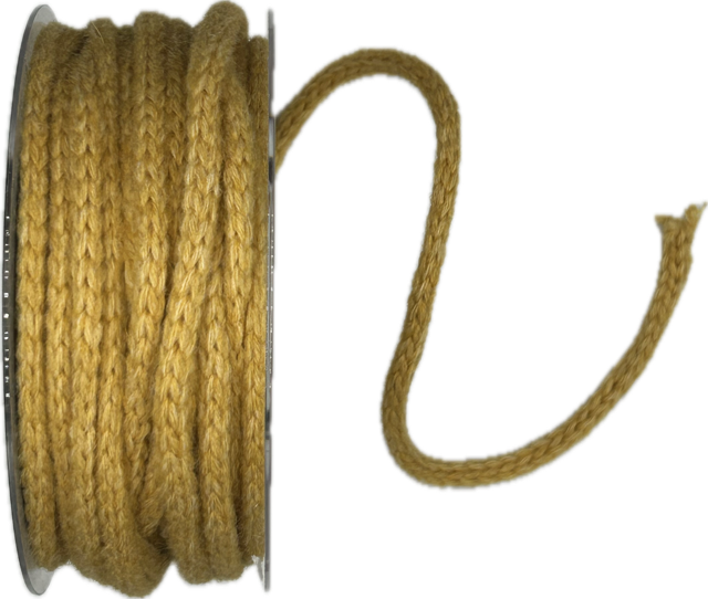 Cotton Twist SAND – dekorační bavlněná šňůrka 6mm x 20m (4,-Kč/m)