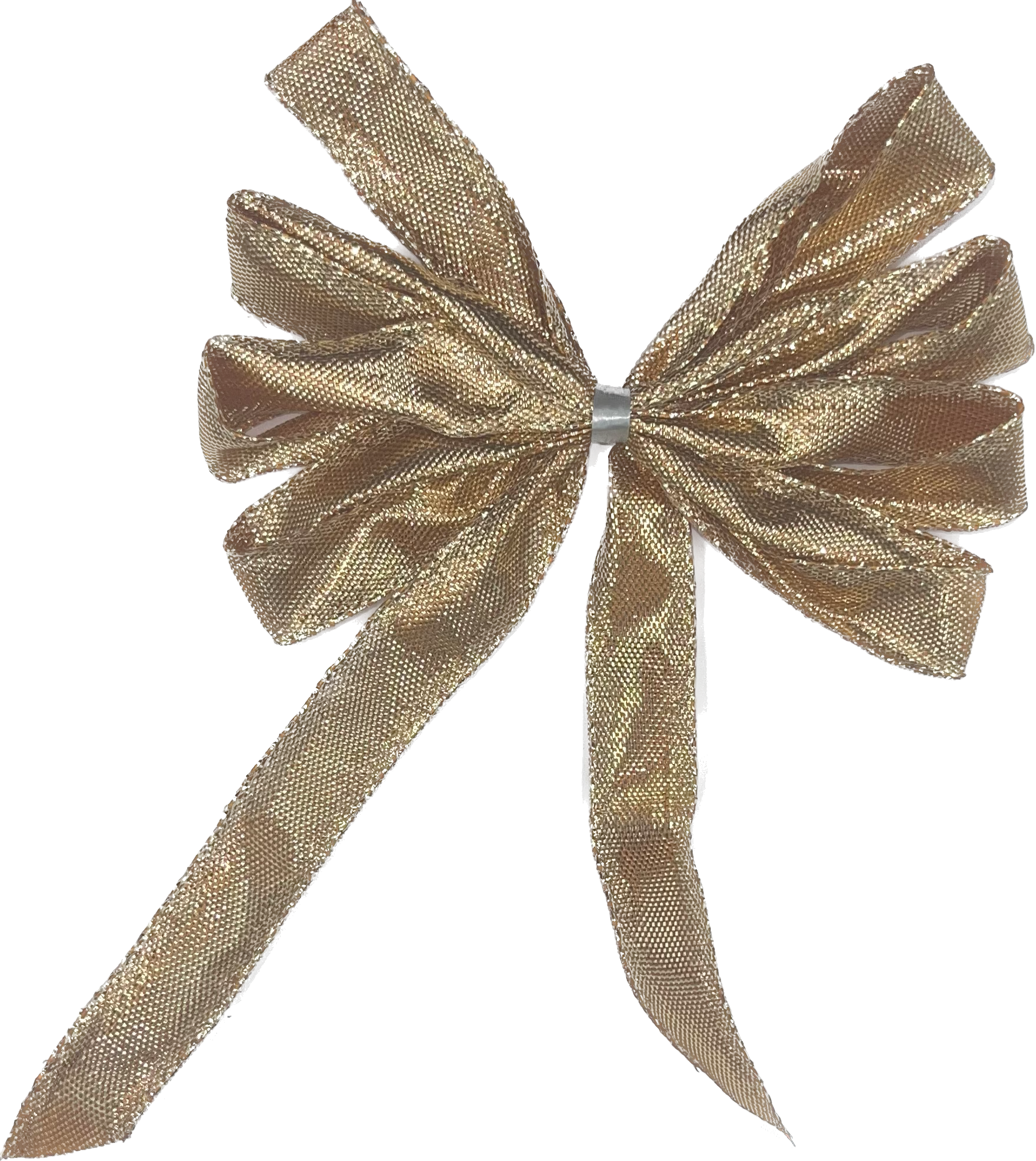 Stuha lurexová CELEBRATION bronzová 15 mm x 2 m