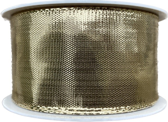 Stuha zlatá OUTDOOR WATERPROOF CELEBRATION GOLD  40mm x 10m A ( 9,90 Kč/m)