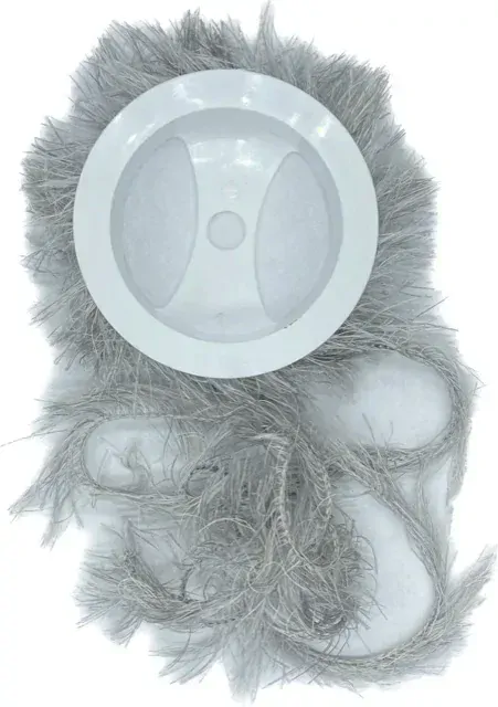 Provázek dekorační  SAMBA stříbrný 5m (4,-Kč/m)