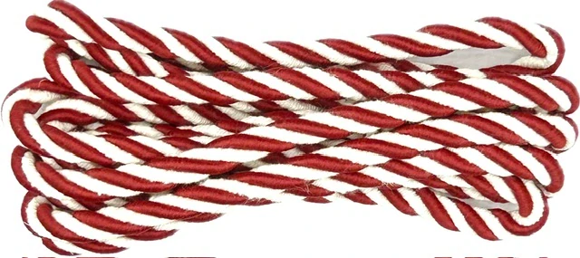 Provázek dekorační KORDEL MARITIM červený 7mm x 2m (14,50Kč/m)