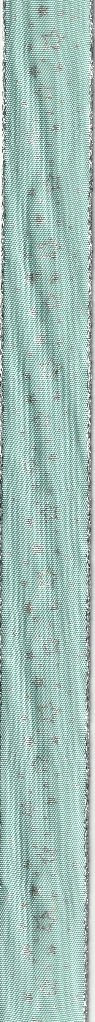 Vánoční stuha saténová mint NOBLESSE 25 mm x 2 m