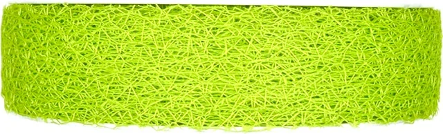 Stuha MESH GREEN floristická síťka zelená 25mm x 25m (3,-Kč/m)