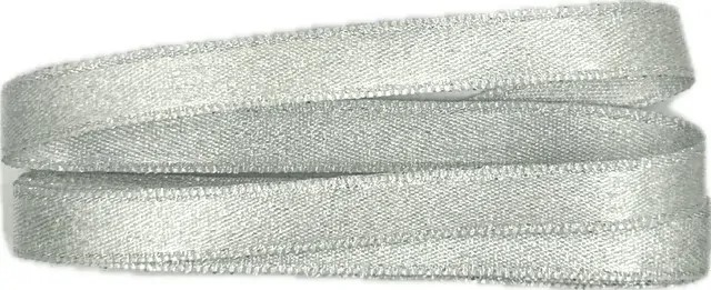 Stuha saténová STARDUST set 6ks- 2x  granitová, 2x zlatá, 2x stříbrná 10mm x 2m (10,-Kč/ks)