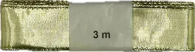 Stuha lurexová zlatá CELEBRATION GOLD 25mm x 3m (6,-Kč/m)