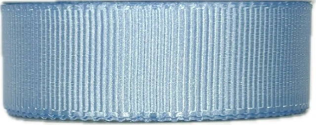 Stuha rypsová ELEGANCELIGT BLUE světle modrá 25mm x 3m (7,- Kč/m)