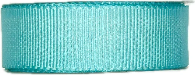 Stuha rypsová ELEGANCE AQUA tyrkysová 25mm x 3m (7,- Kč/m) 