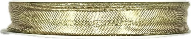 Stuha zlatá OUTDOOR LONDON lurexová 15mm x 20m A (8,-Kč/m)