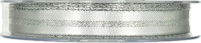 Stuha stříbrná OUTDOOR LONDON lurexová 15mm x 20m A (8,-Kč/m)