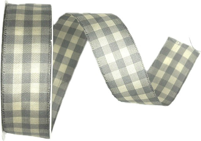 3x Stuha taftová MULTICOLORE GREY šedá 3x (25mm x 3m)