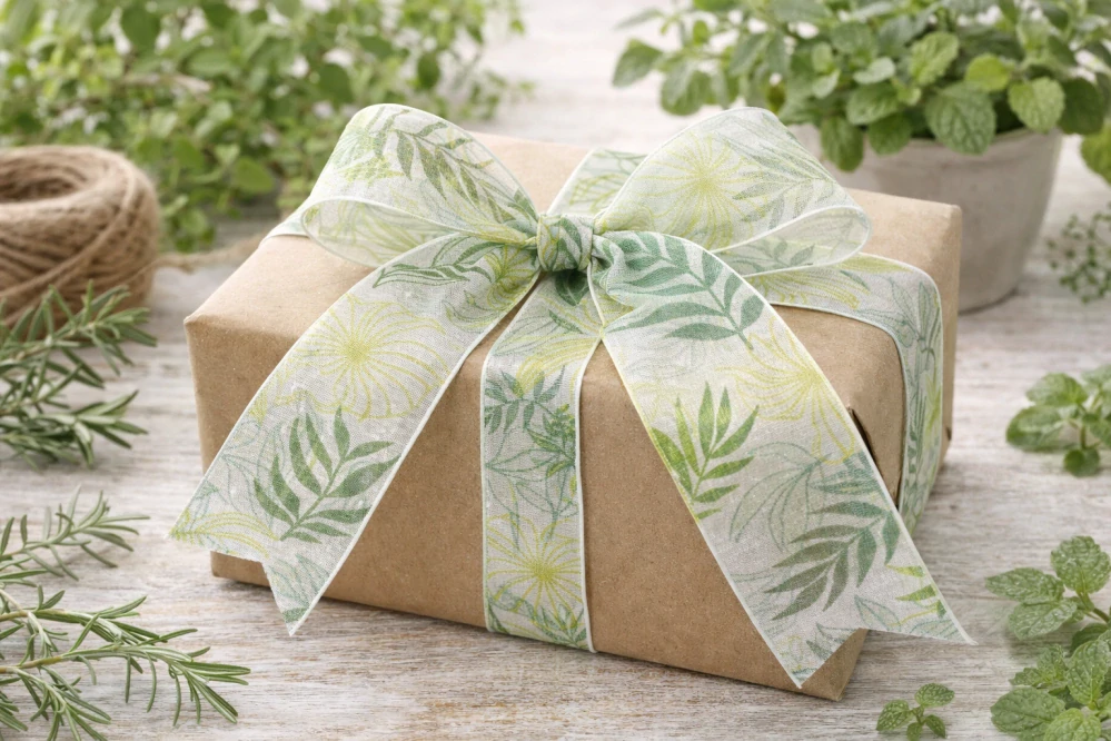 Stuha taftová WHITE JUNGLE bílá průsvitná 40mm x 2m (13,-Kč/m)