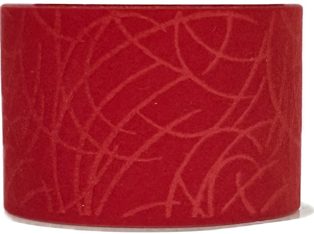 Stuha sametová Velutto SparkLine – Carmine Red červená 40mm x 2m (14,-Kč/m)