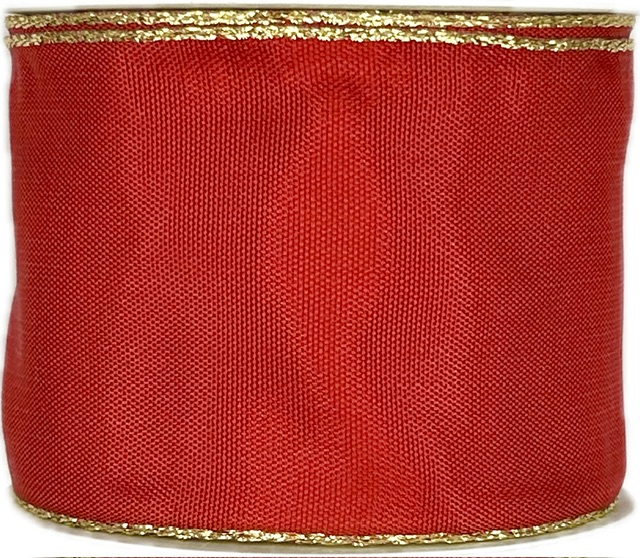 Stuha taftová BASIC EXTRA červená 60mm x 3m (15,-Kč/m)