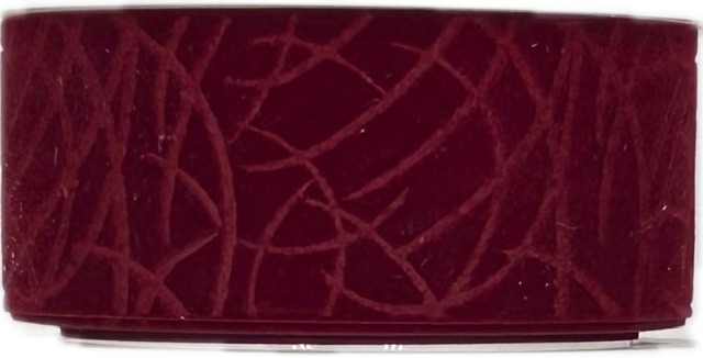 Stuha sametová Velutto SparkLine – Bordeaux Velvet bordová 25mm x 2m (13,-Kč/m)