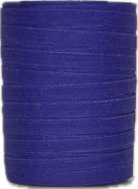 Stuha vázací bavlněná BOBINE COTON DARK BLUE tmavě modrá 5mm x 25m (1,16Kč/m)