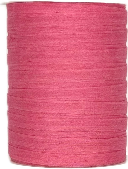 Stuha vázací bavlněná BOBINE COTON PINK růžová 5mm x 25m (1,16Kč/m)