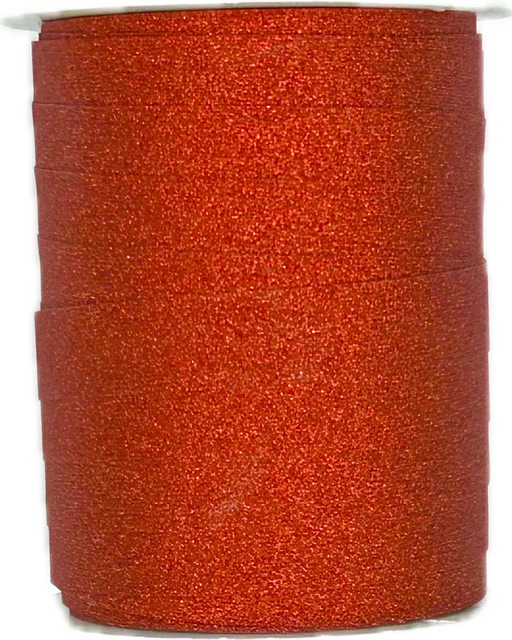 Stuha polypropylenová BOBINE STARLIGHT RED červená 10mm x 15m 