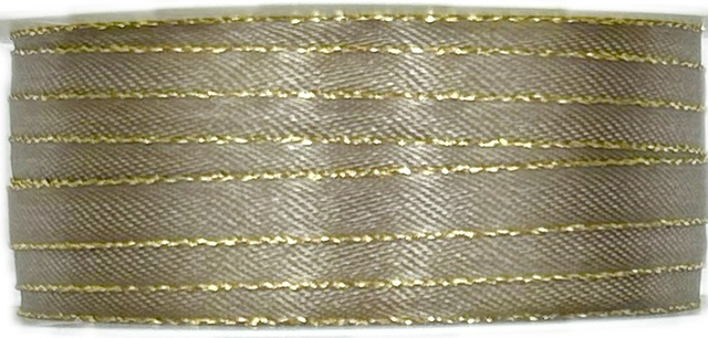 Stuha saténová BASIC GRANIT LINE granitová 6mm x 5m (4,-Kč/m)