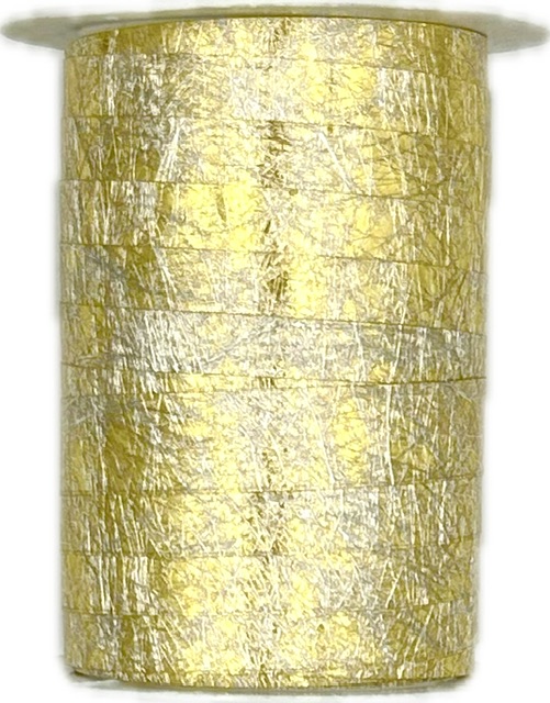 Stuha polypropylenová CRYSTAL FOIL GOLD zlatá 10mm x 7m (2,-Kč/m)