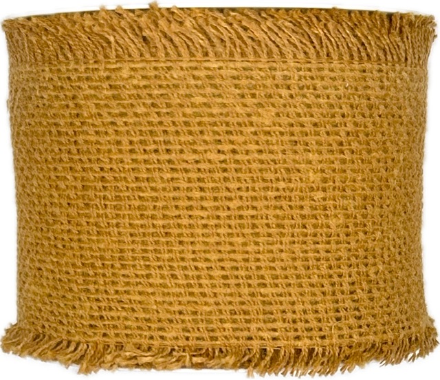 Stuha bavlněná NATURAL CHARM HONEY hořčicová 60mm x 2m (19,-Kč/m)