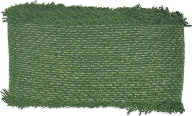 Stuha bavlněná COUNTRY SOUL FOREST zelená 60mm x 2m (15,-Kč/m)
