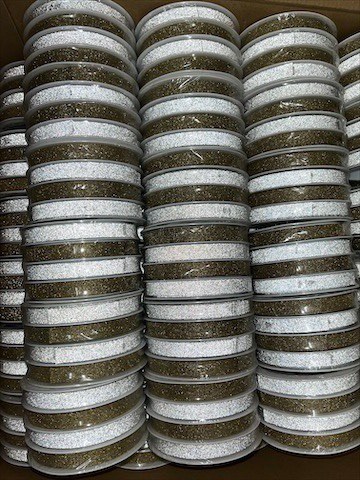 Vánoční vázací stuha MULTI GLAMOUR 4 x 10mm x 4m 