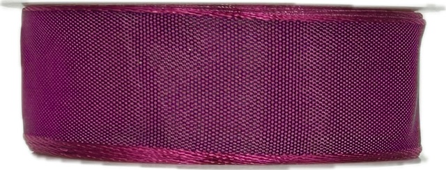 Taftová stuha Metal Fuchsia Shine – fuchsiová 25mm x 3m (7,-Kč/m)
