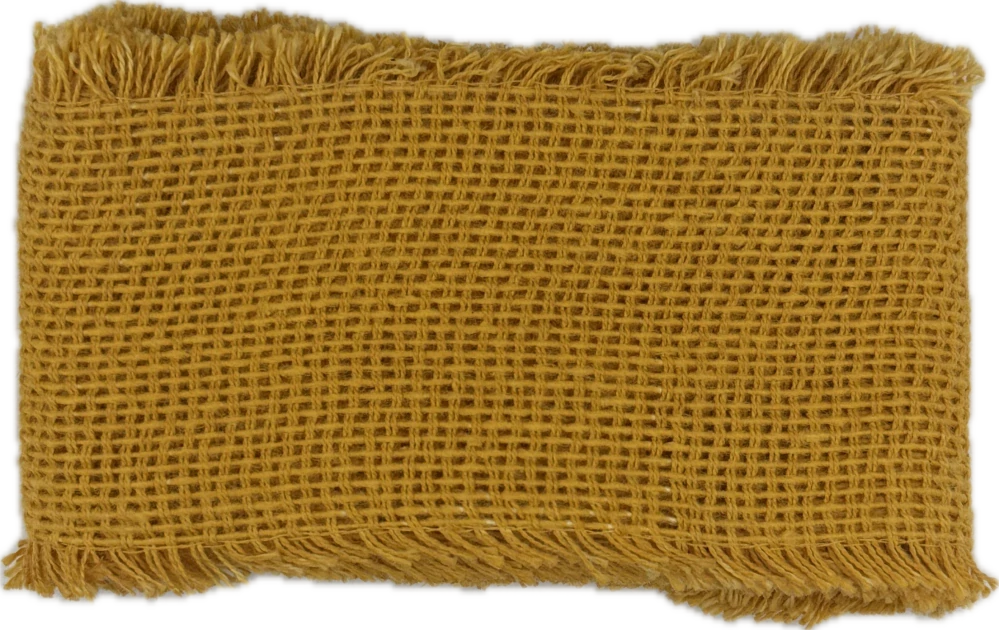 Stuha bavlněná VILLAGE SOUL SUNRISE žlutá 60mm x 2m (15,-Kč/m)