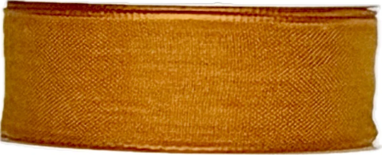 Bavlněná stuha CHANCE – Spicy Orange oranžová  25mm x 3m (6,-Kč/m)