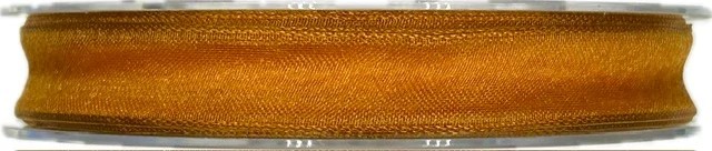 Stuha organzová ADVENTURE skořicová A 15mm x 50m (3,- Kč/m)