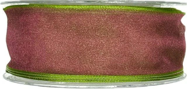 Stuha organzová Adventure bordó  40mm x 20m (6,-Kč/m)