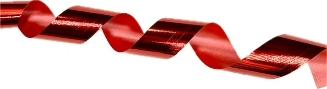 Stuha SURPRISE polypropylénová červená  25 mm x 4 m