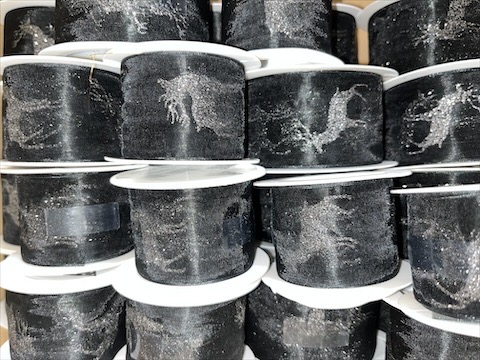 Stuha organzová ORGANDY DEER 40mm x 2m