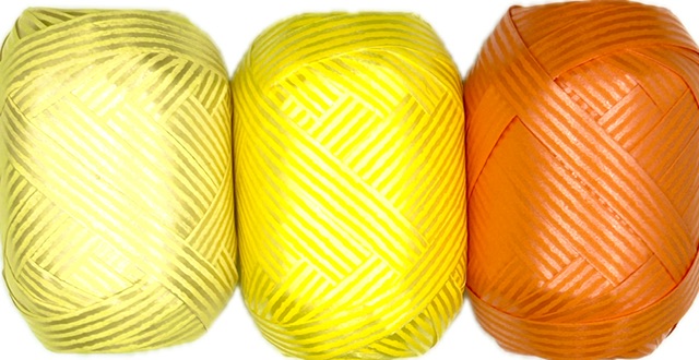 Stuha vázací RHODE ISLAND YELLOW žlutá 10mm x 20m (0,50Kč/m)