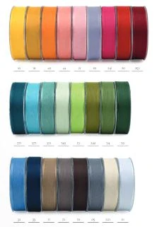 Stuha bavlněná CHANCE ORANGE oranžová 15mm x 3,5m (4,30 Kč/m)