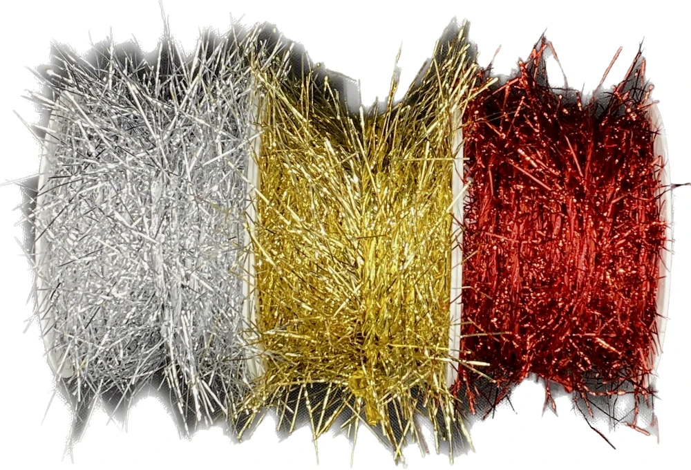 Christmas Sparkle Silver – Vánoční kroucený dekorační provázek stříbrný Boa effect 4m 