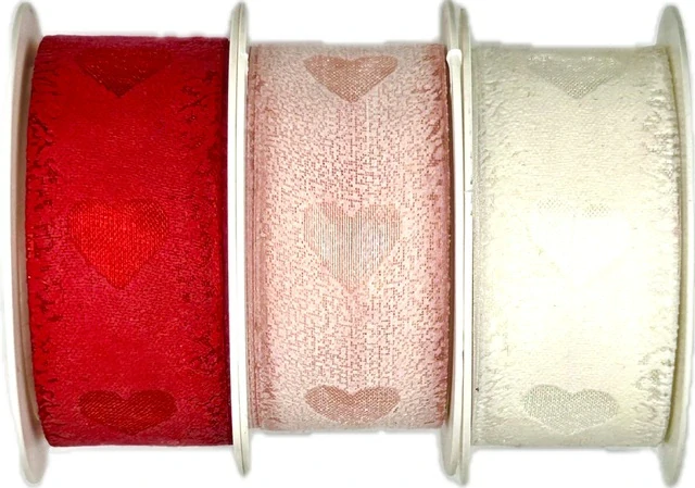 Taftová stuha PINK PASSION – růžová 25mm x 2m