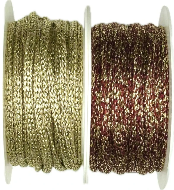 Dekorační provázek SPIKA RED červený 2mm x 5m (4,- Kč/m)